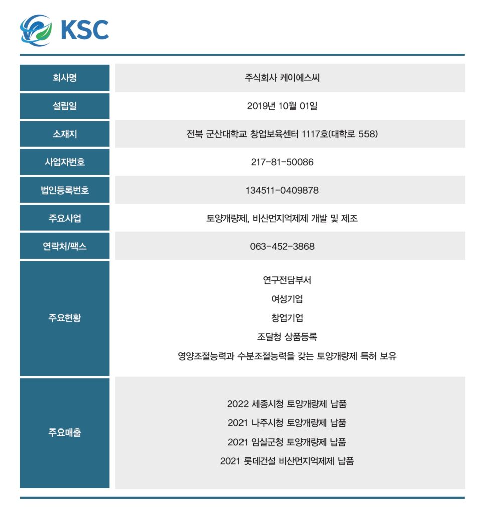 ksc 개요 1